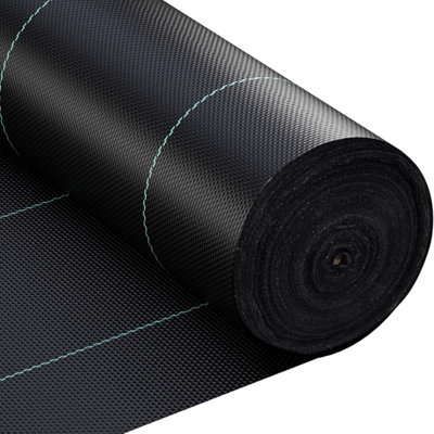 Velpax Weed Control Membrane 1 Mx 50 M Heavy Duty FabricUv Stabilised Barrier Fabric,ground Cover For In Ground from B&Q