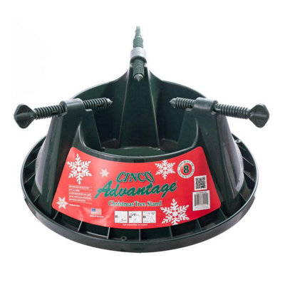 Cinco Advantage 8 Christmas Tree Stand With Large Water Reservoir For Real Trees Up To 8Ft from B&Q