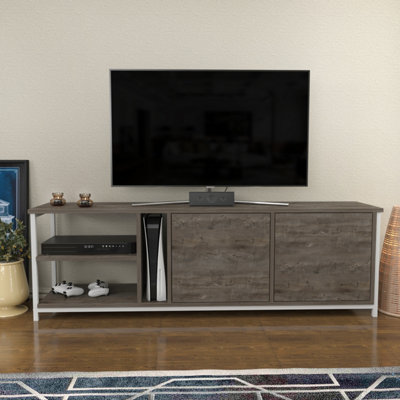 Decorotika Primrose Tv Stand White Wenge from B&Q