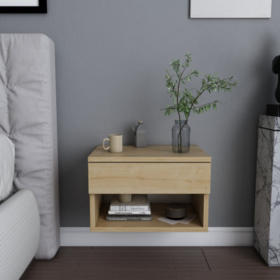 Decorotika Jamot Floating Wall Mounted Nightstand