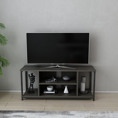 Decorotika Rinaldo Tv Stand Tv Unit For Tv's Up To 63 Inch Black Wenge from B&Q