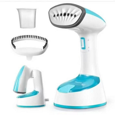 Dyzi 1500W Handheld Garment Steamer Foldable 150Ml Tank - Blue - Image 4