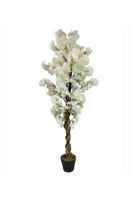 Dyzi Artificial Blossom Tree 150Cm Potted Indoor Home Décor from B&Q