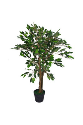 Dyzi Green 90Cm Artificial Tree With Botanically Accurate Foliage from B&Q