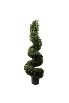 Dyzi 120Cm Uv Resistant Twisted Topiary Tree from B&Q