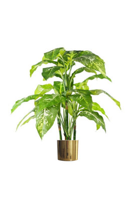 Dyzi 100Cm Artificial Tree With Metal Planter from B&Q