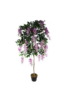 Dyzi 150Cm Artificial Tree Wired Stems Potted from B&Q
