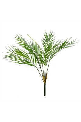 Dyzi Artificial Palm Bare Stem With 6 Leaves 75Cm from B&Q
