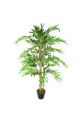 Dyzi Artificial Bamboo Tree Natural Canes 120Cm from B&Q