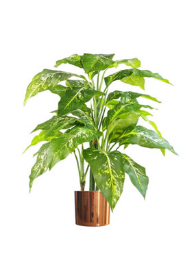 Dyzi Artificial Tree With Metal Planter 100Cm from B&Q