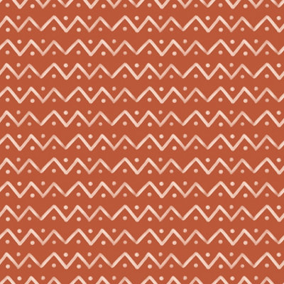 Quote My Wall Quotemywall Brown Zig Zig Dots Self Adhesive Vinyl For Furniture & Kitchen Worktops from B&Q