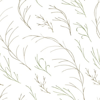 Quote My Wall Quotemywall Wispy Branch Vines Vinyl Furniture Wrap & Kitchen Worktops from B&Q