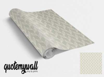 Quote My Wall Quotemywall Floral Pattern Vinyl For Furniture & Kitchen Worktops from B&Q