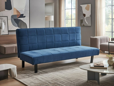 DS Living The Tivona 2 Seater Sofa Bed In GreySilver Or Navy from B&Q