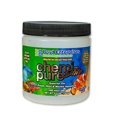 Aquacadabra Boyd Chemi Pure Elite 6.5Oz Aquarium Water Treatment  Chemical Filtration Media from B&Q