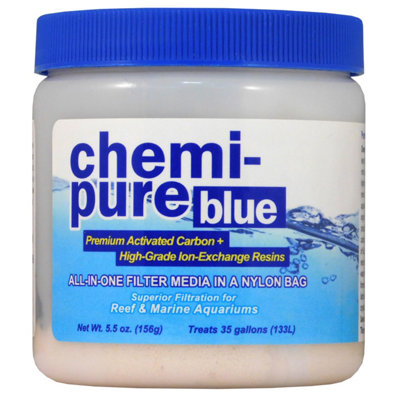 Aquacadabra Boyd Chemi-Pure Blue 156G Aquarium Filter Media from B&Q