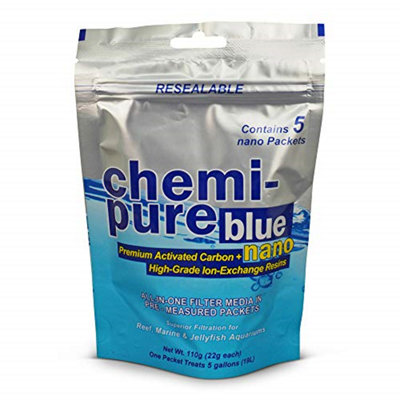 Aquacadabra Boyd Chemi-Pure Blue Nano 5Gal Aquarium Filter Media from B&Q