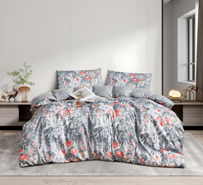 Groundlevel Juliette Floral Easycare Printed Duvet Set