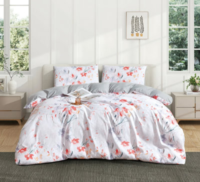 Groundlevel Pixie Floral Easycare Printed Duvet Set from B&Q