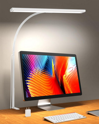 Ifalarila 160 Led Desk LampSuper Bright Dimmable Clamp For Home Office With 3 Colour Temperatures And 10 Brightness Levels10 from B&Q