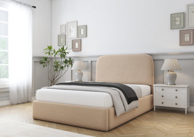 Comfort Beds Diana Pebble Plush Bed Frame With Mattress from B&Q