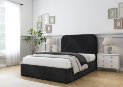 Comfort Beds Diana Black Naples Bed Frame With Mattress from B&Q