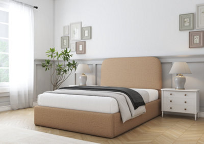 Comfort Beds Diana Latte Dumfries Bed Frame With Mattress from B&Q