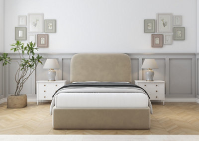 Comfort Beds Diana Almond Conistan Bed Frame With Mattress from B&Q
