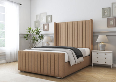 Comfort Beds Chester Latte Dumfries Bed Frame With Mattress from B&Q