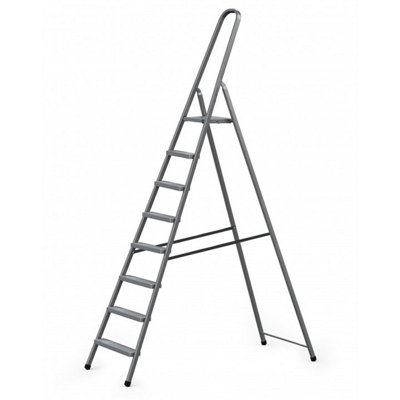 Abbey Steel Platform Step Ladders8 Tread from B&Q