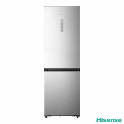 B&Q -  Rb3K330Saie Fridge Freezer 330L Total No Frost Kitchenfit Silver Inverter Cooling Freestanding Appliance