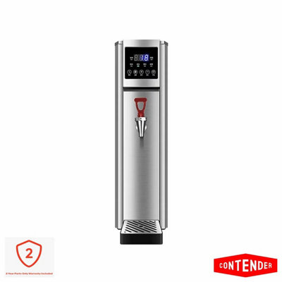 Contender Bwa003 10L Autofill Water Boiler Stainless Steel 3Kw Commercial Urn Hot Water Dispenser Digital Display 30L/hr from B&Q