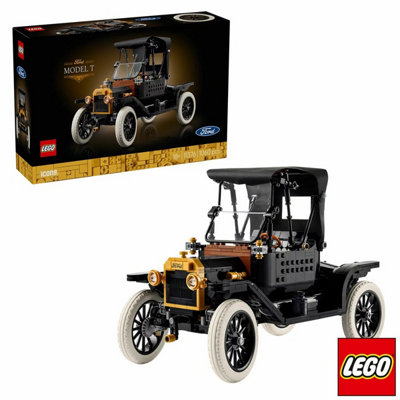 Lego Icons Ford Model T  Vintage CarModel 11376 (18+ Years) Classic Display Set Collectible Vehicle Gift from B&Q