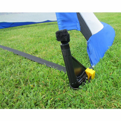 Xample Samba Pop Up 4Ft Square Football Goals 1 Pair Lightweight Portable Training Goals Quick Setup Carry Case Small Sided Games from B&Q