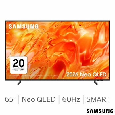 Samsung Qe65Qn70Hauxxu 65 Inch Neo Qled 4K Ultra Hd Smart Tv, Nq4 Ai Processor, Hdr10+, Tizen Os, Motion Xcelerator, Black