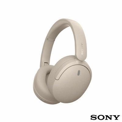 Sony Wh-Ch730N Wireless Over-Ear Headphones, Beige, Noise Cancelling, 75-Hour Battery, Ambient Sound, Clear Calls