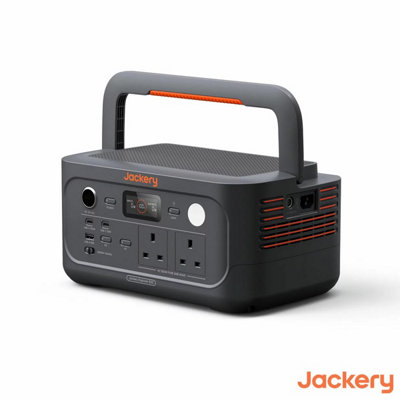 Jackery Explorer E500 V2 Portable Power Station, 512Wh Lifepo4 Battery, 500W Output, Fast Charging, Ups Backup, 5 Charging Ports