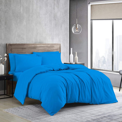 MistyMorning Super King Duvet Set Cover 3Pcs (260X220Cm) With Pillowcases from B&Q