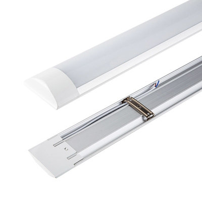 Brightex LED Brightex 60W 5Ft 6000 Lumen Led Batten Tube LightNon-Flickering Cool White Slimline Fitting For Garage & Office from B&Q