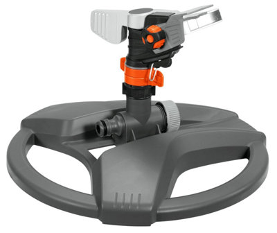 Gardena Full Or Part Circle Pulse Sprinkler (On A Plastic Sled): For Watering Large Areas Of Up To 490 M Infinite Range from B&Q