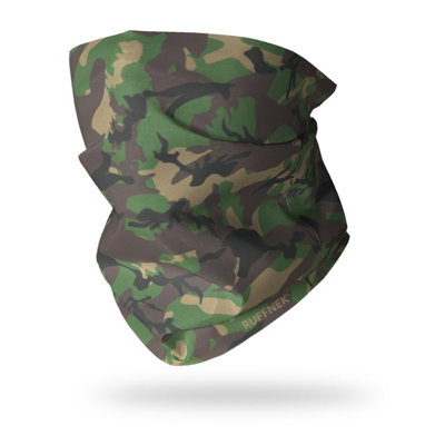 Ruffnek Woodland Camouflage Snood Neck Gaiter For FishingAirsoftCamping And Travel from B&Q