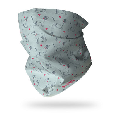 Ruffnek Love Dogs Snood Tube Scarf Multifunctional Neck Gaiter For RunningHikingCamping And Travel from B&Q