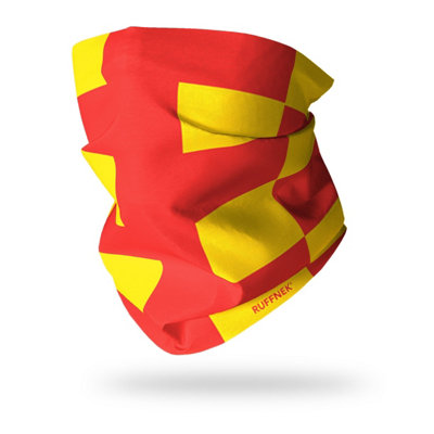 Ruffnek Northumberland Flag Snood Multifunctional Neck Gaiter RunningCyclingCamping And Travel from B&Q