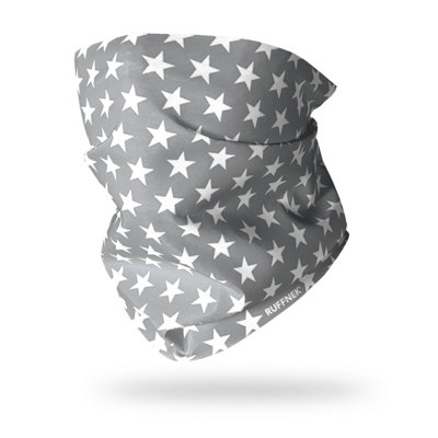 Ruffnek Grey Star Snood Scarf Multifunctional Neck Gaiter For SkiingRunningHikingCamping And Travel from B&Q