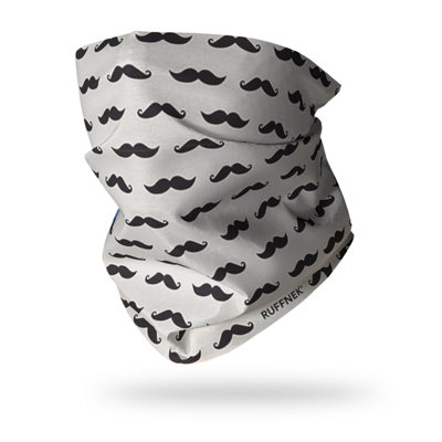 Ruffnek Moustache Snood Tube Scarf Neck Gaiter For MotorbikesHikingCamping And Travel from B&Q