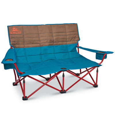 B&Q -  Low-Loveseat Double Camping ChairDeep Lake/fallen Rock