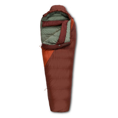  - Kelty Cosmic 0 Sleeping Bag SyntheticLongCherry Mahogany/cinnamon Stick