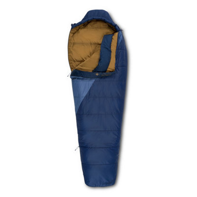 B&Q -  Cosmic 20 Sleeping Bag Synthetic (-7 C)RegularPageant Blue/bering Sea/dull Gold