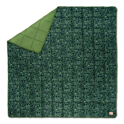 B&Q -  Biggie Fern Camping BlanketDill
