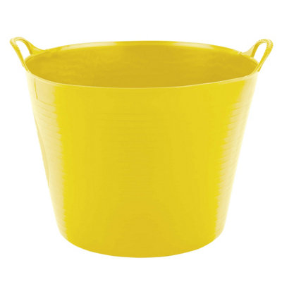 Red GorillaGorilla Tub Large 38LFlexible Heavy-Duty Ldpe Utility Tub For DiyBuilding & Site Work from B&Q